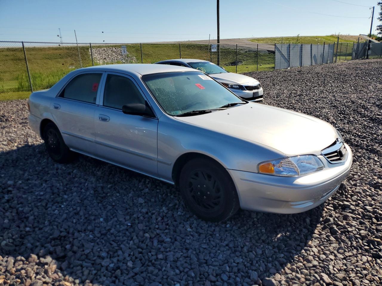 2001 Mazda 626 Es Silver vin: 1YVGF22C015235156
