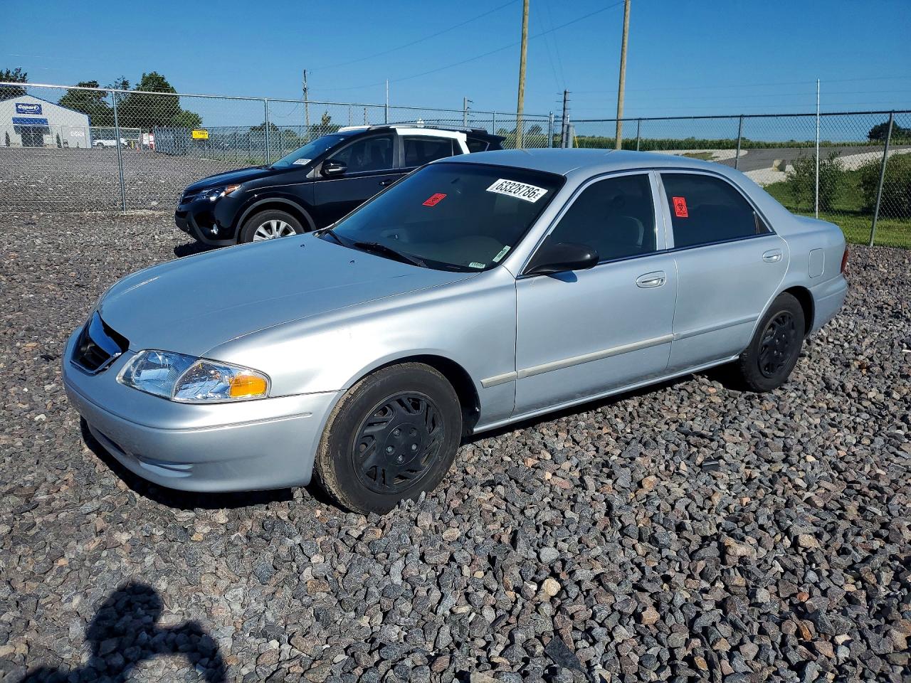 2001 Mazda 626 Es Silver vin: 1YVGF22C015235156
