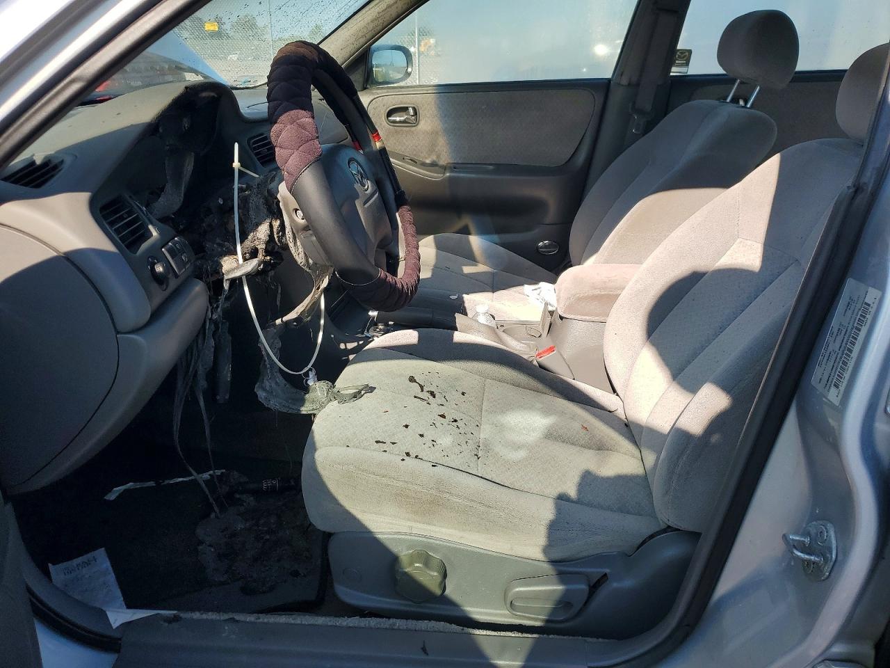 2001 Mazda 626 Es Silver vin: 1YVGF22C015235156