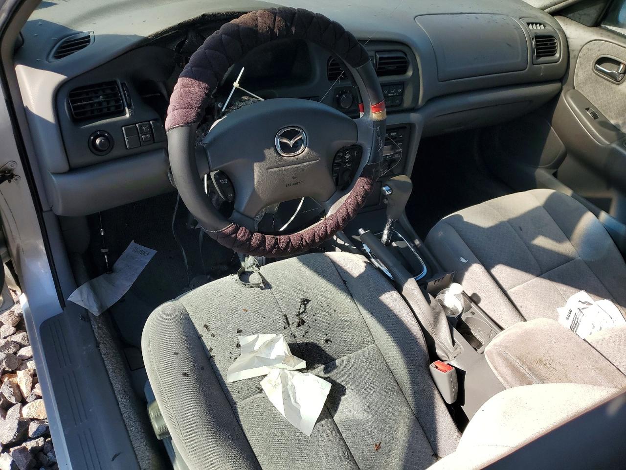 2001 Mazda 626 Es Silver vin: 1YVGF22C015235156