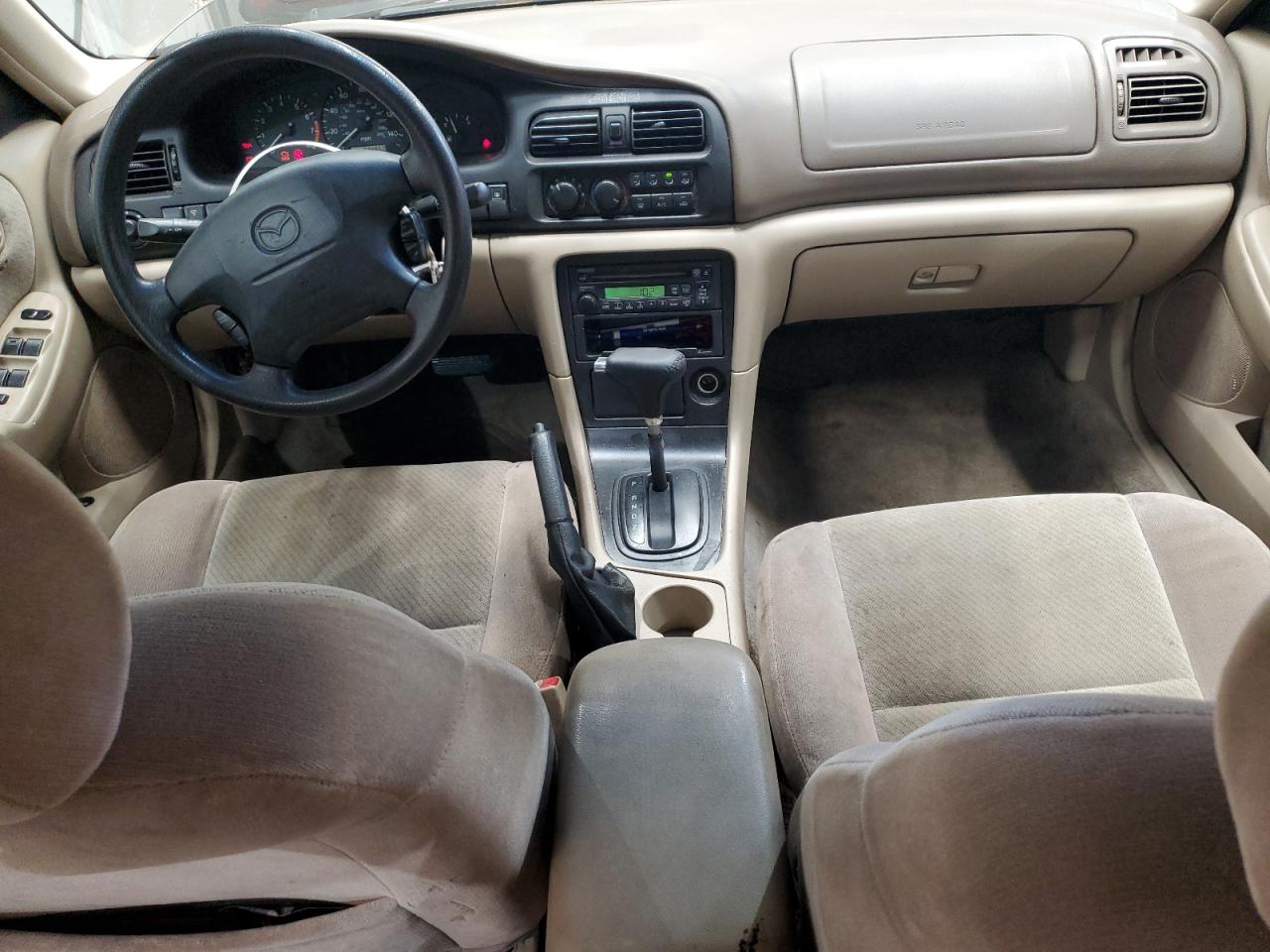 1998 Mazda 626 Dx Gold vin: 1YVGF22C0W5769197