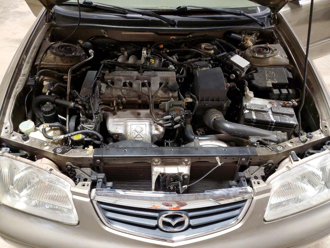 2000 Mazda 626 Es Gray vin: 1YVGF22C0Y5105162