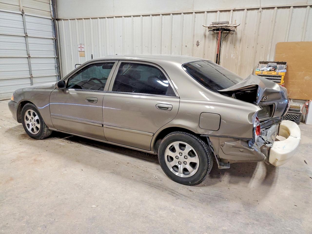 2000 Mazda 626 Es Gray vin: 1YVGF22C0Y5105162