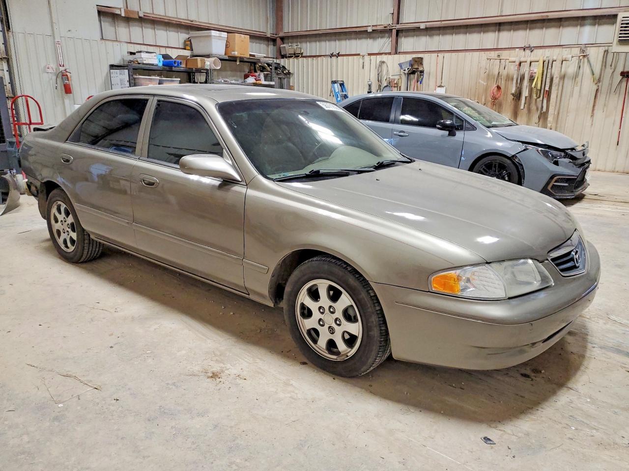 2000 Mazda 626 Es Gray vin: 1YVGF22C0Y5105162