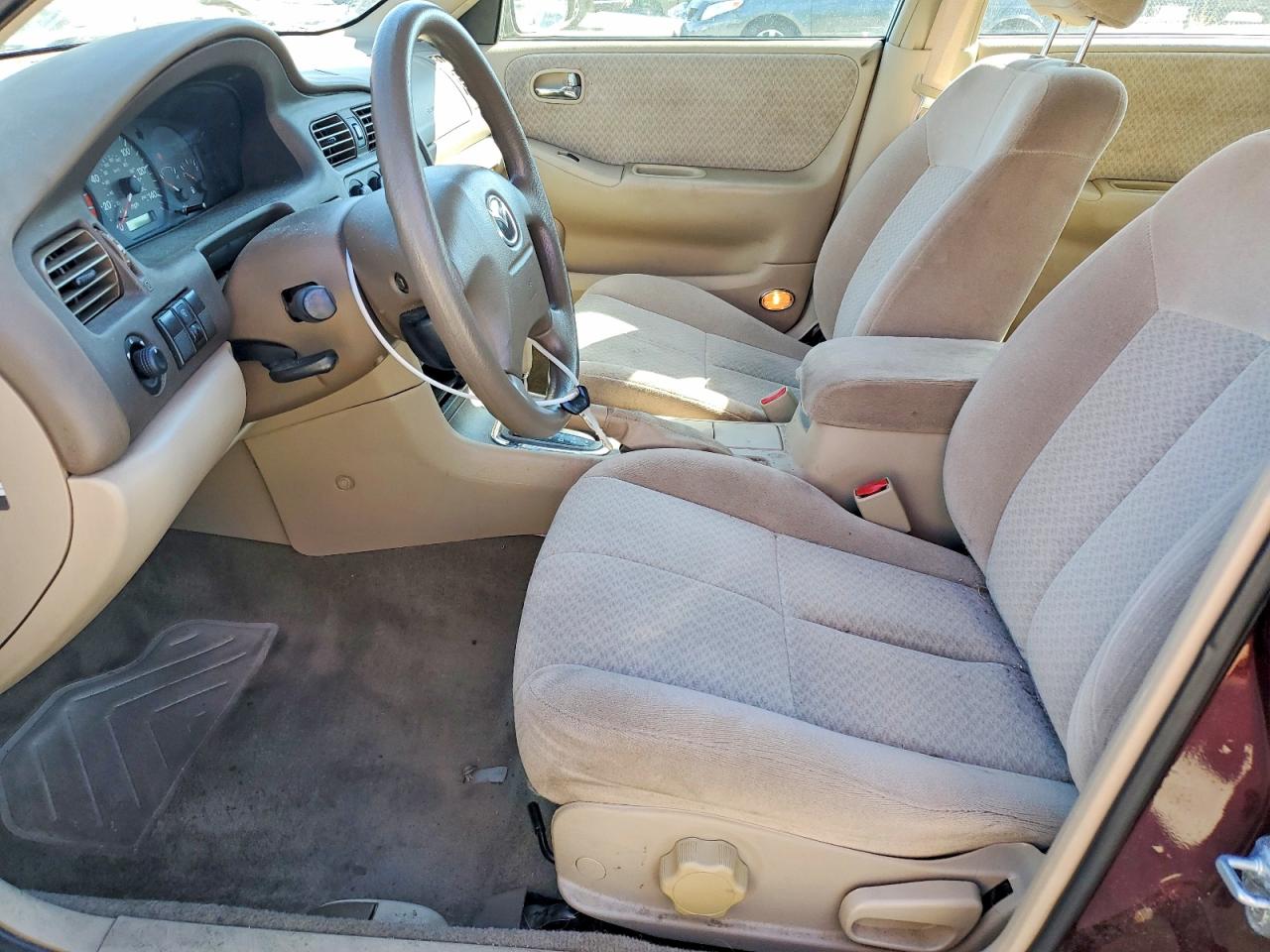 2001 Mazda 626 Es Burgundy vin: 1YVGF22C115233352