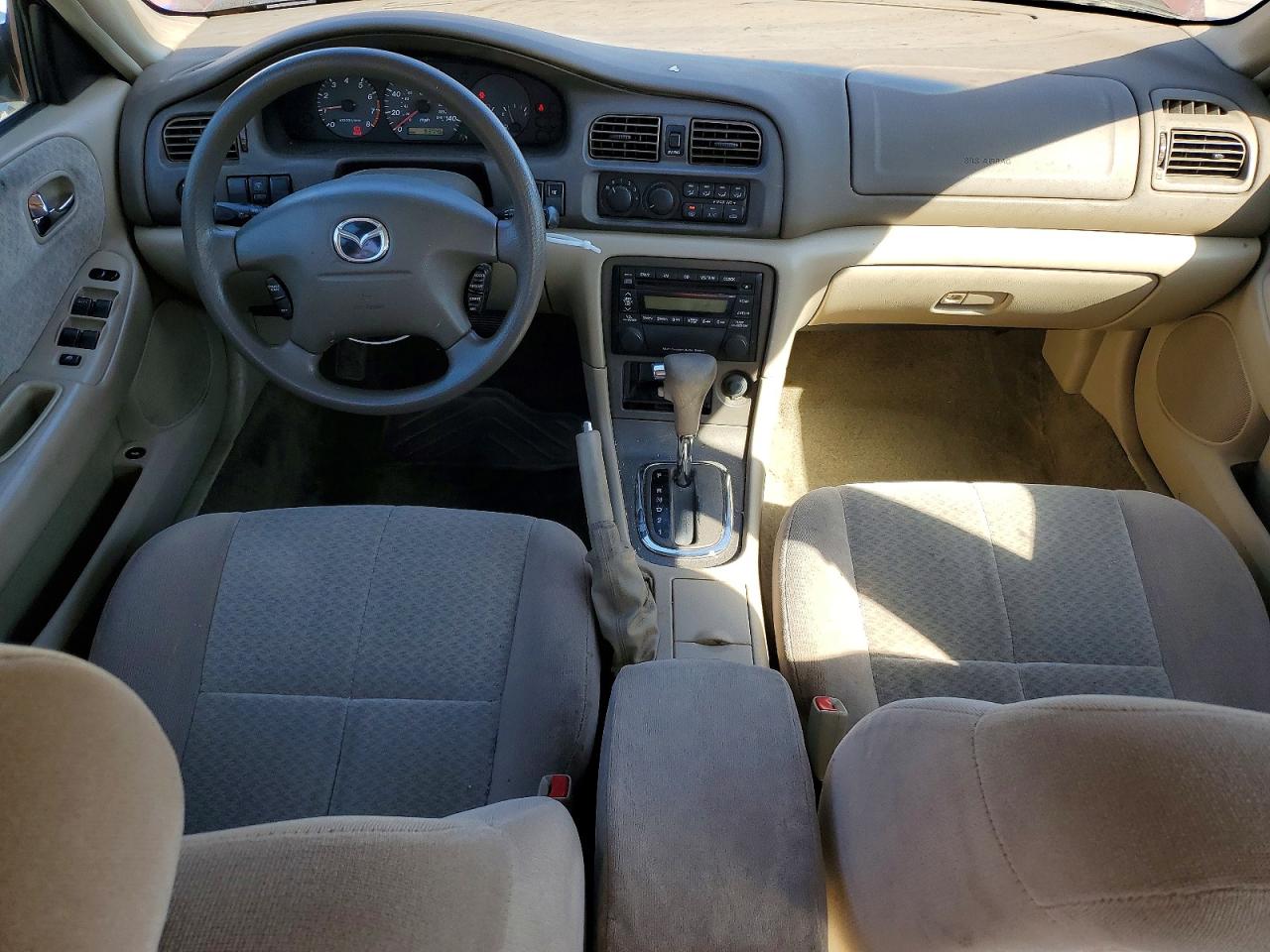 2001 Mazda 626 Es Burgundy vin: 1YVGF22C115233352