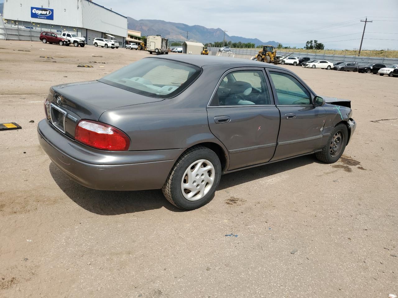 2001 Mazda 626 Es Серый vin: 1YVGF22C115240849
