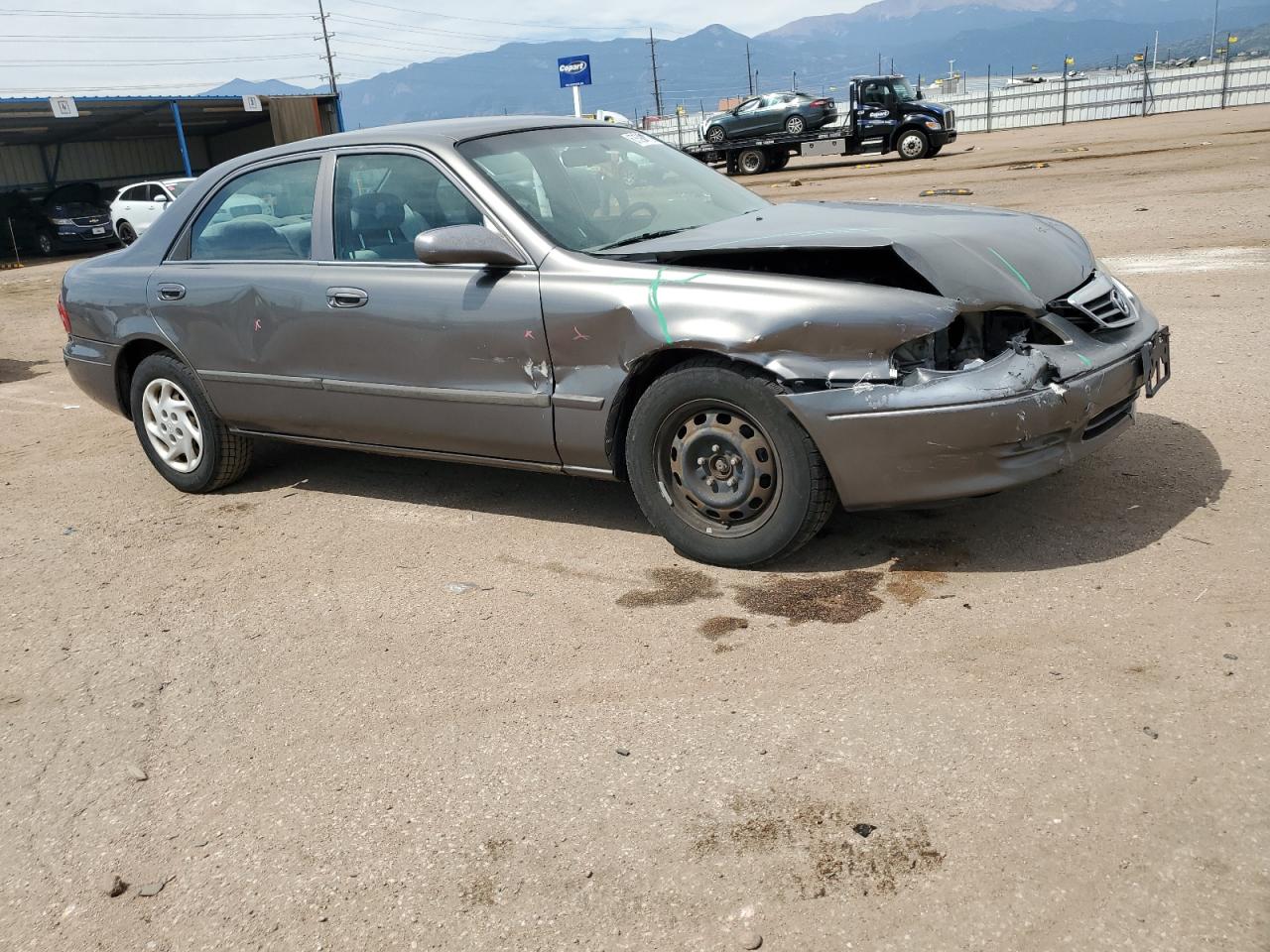 2001 Mazda 626 Es Серый vin: 1YVGF22C115240849