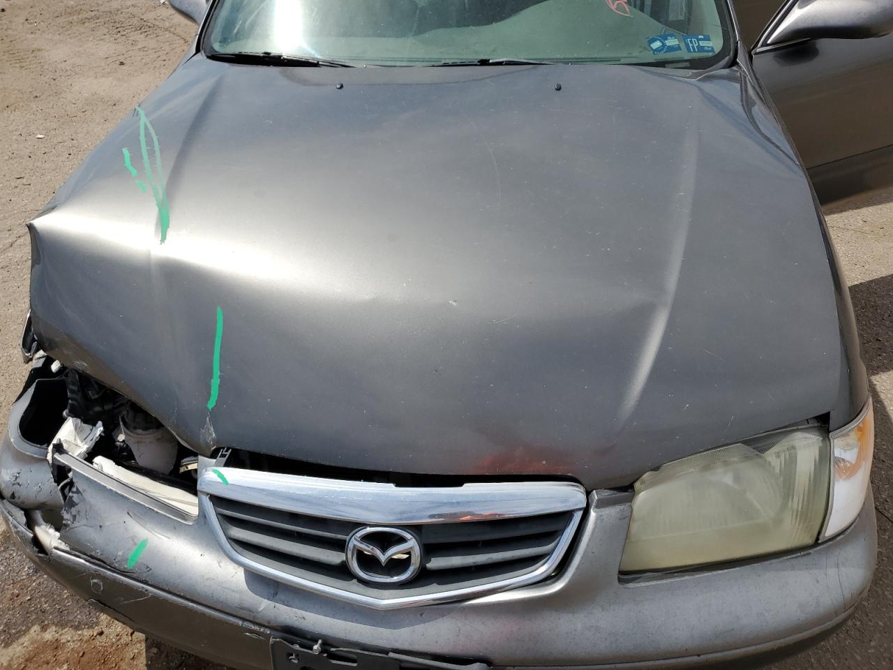 2001 Mazda 626 Es Серый vin: 1YVGF22C115240849