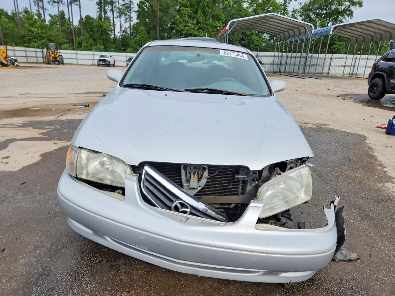 2002 Mazda 626 Lx Silver vin: 1YVGF22C125291463