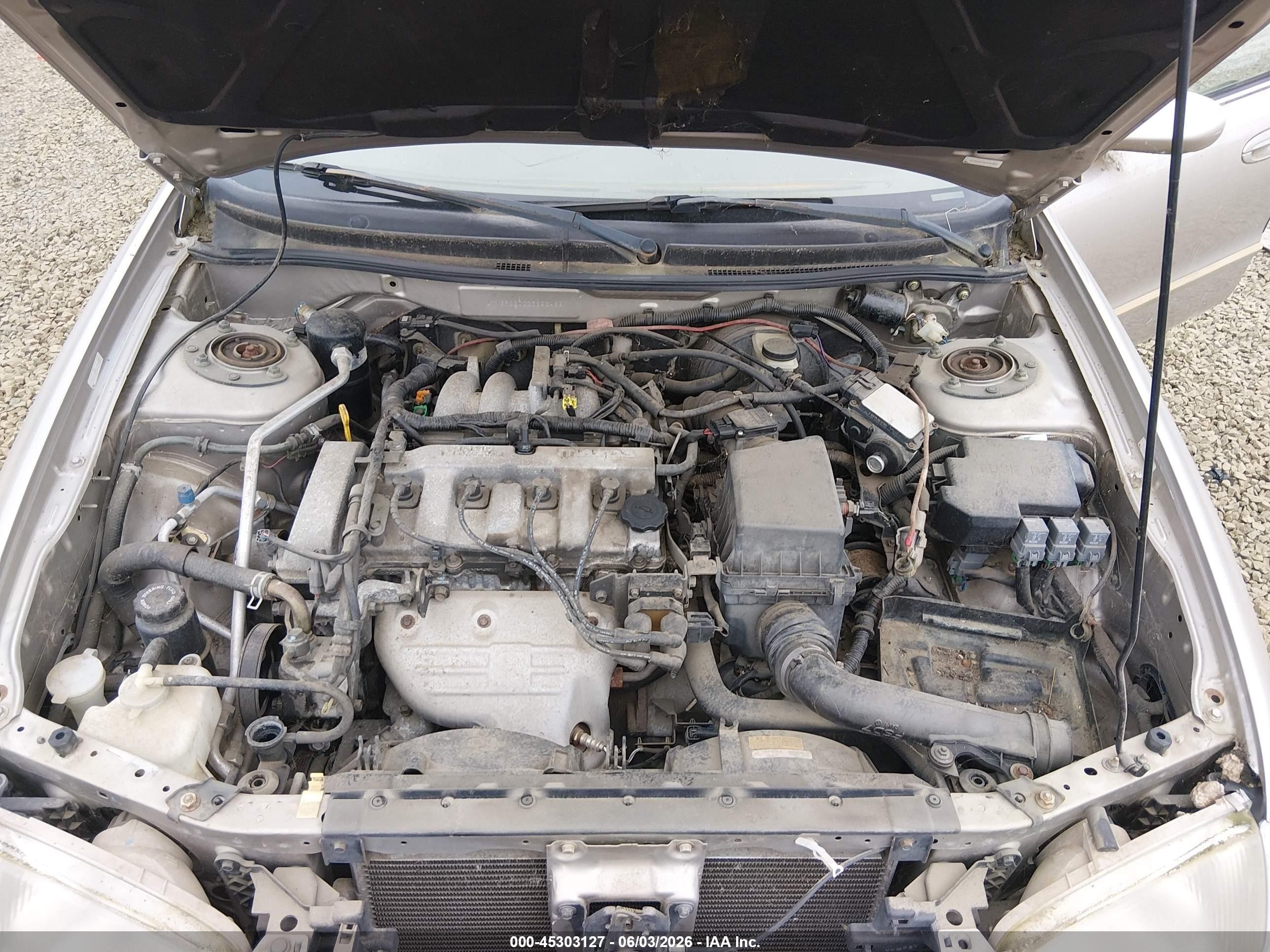 2002 Mazda 626 Lx Gold vin: 1YVGF22C225292489