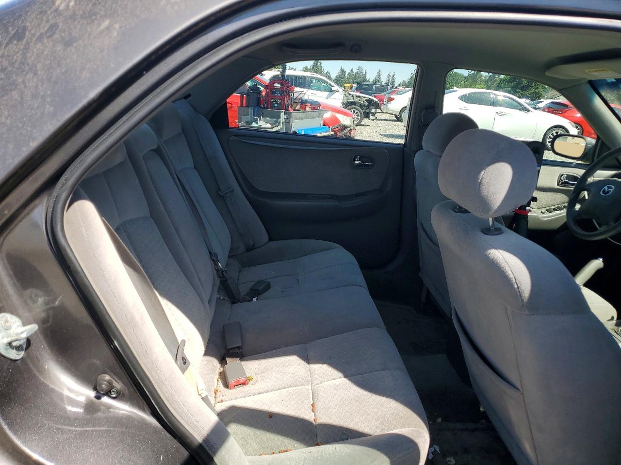 2001 Mazda 626 Es Gray vin: 1YVGF22C315205083