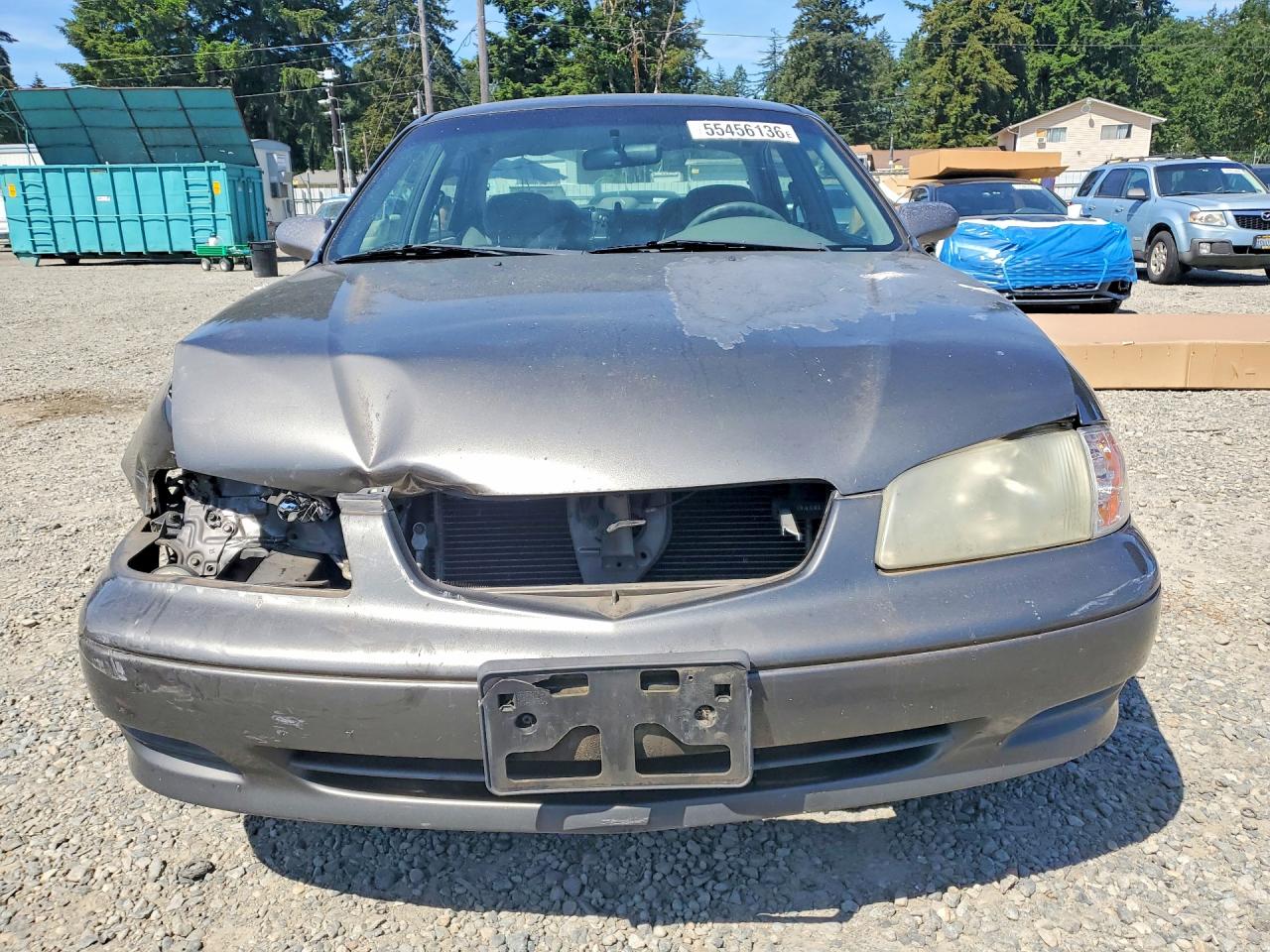 2001 Mazda 626 Es Gray vin: 1YVGF22C315205083