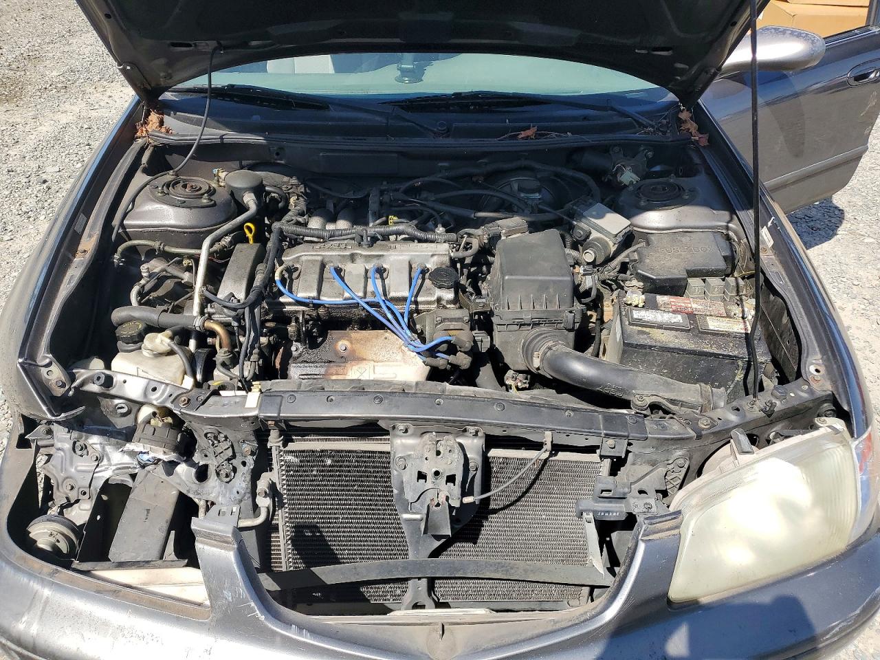 2001 Mazda 626 Es Gray vin: 1YVGF22C315205083