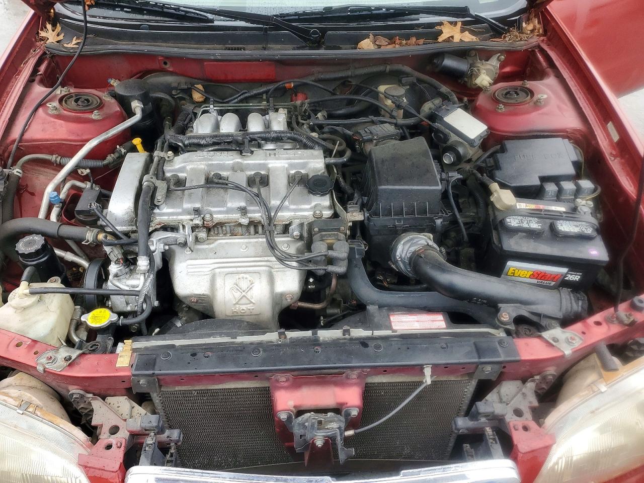 1999 Mazda 626 Es Red vin: 1YVGF22C3X5818622