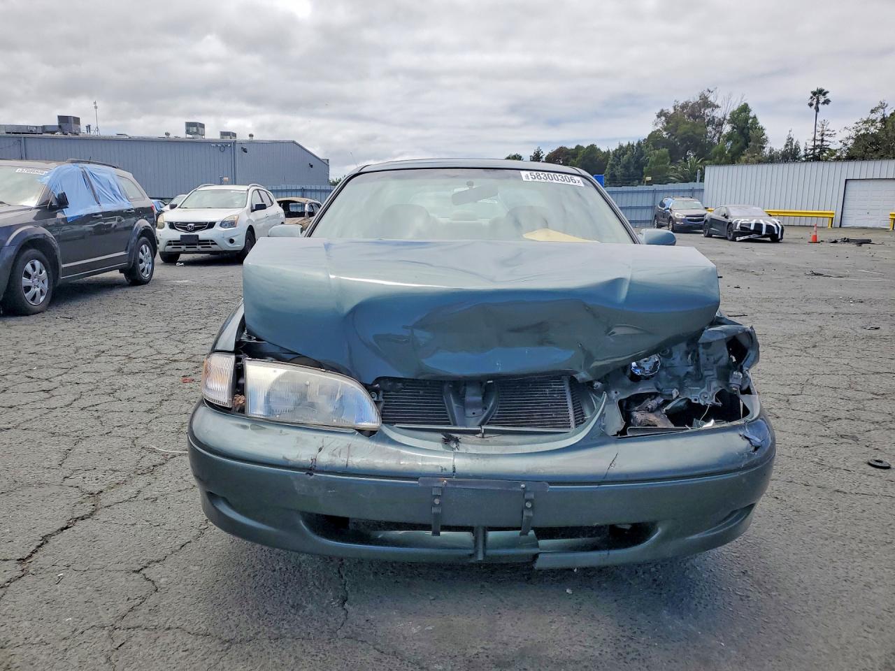 1999 Mazda 626 Es Green vin: 1YVGF22C3X5853466