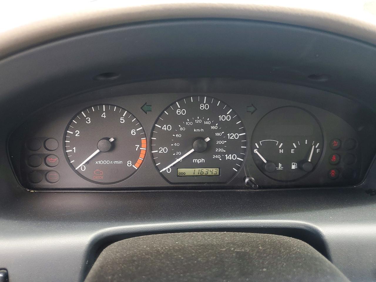 1999 Mazda 626 Es Green vin: 1YVGF22C3X5853466