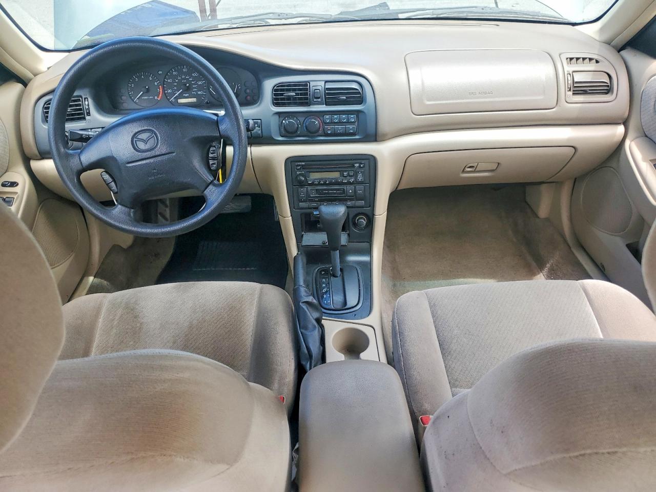 1999 Mazda 626 Es Green vin: 1YVGF22C3X5853466