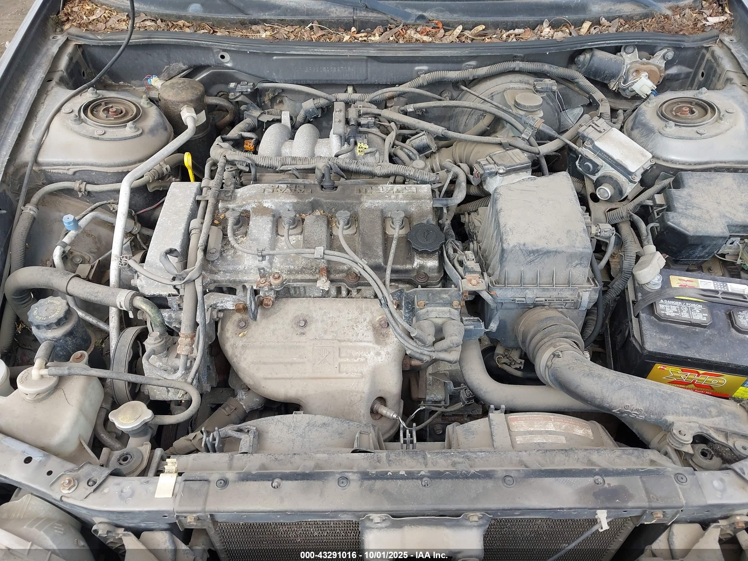 2001 Mazda 626 Es/lx Gray vin: 1YVGF22C515227084