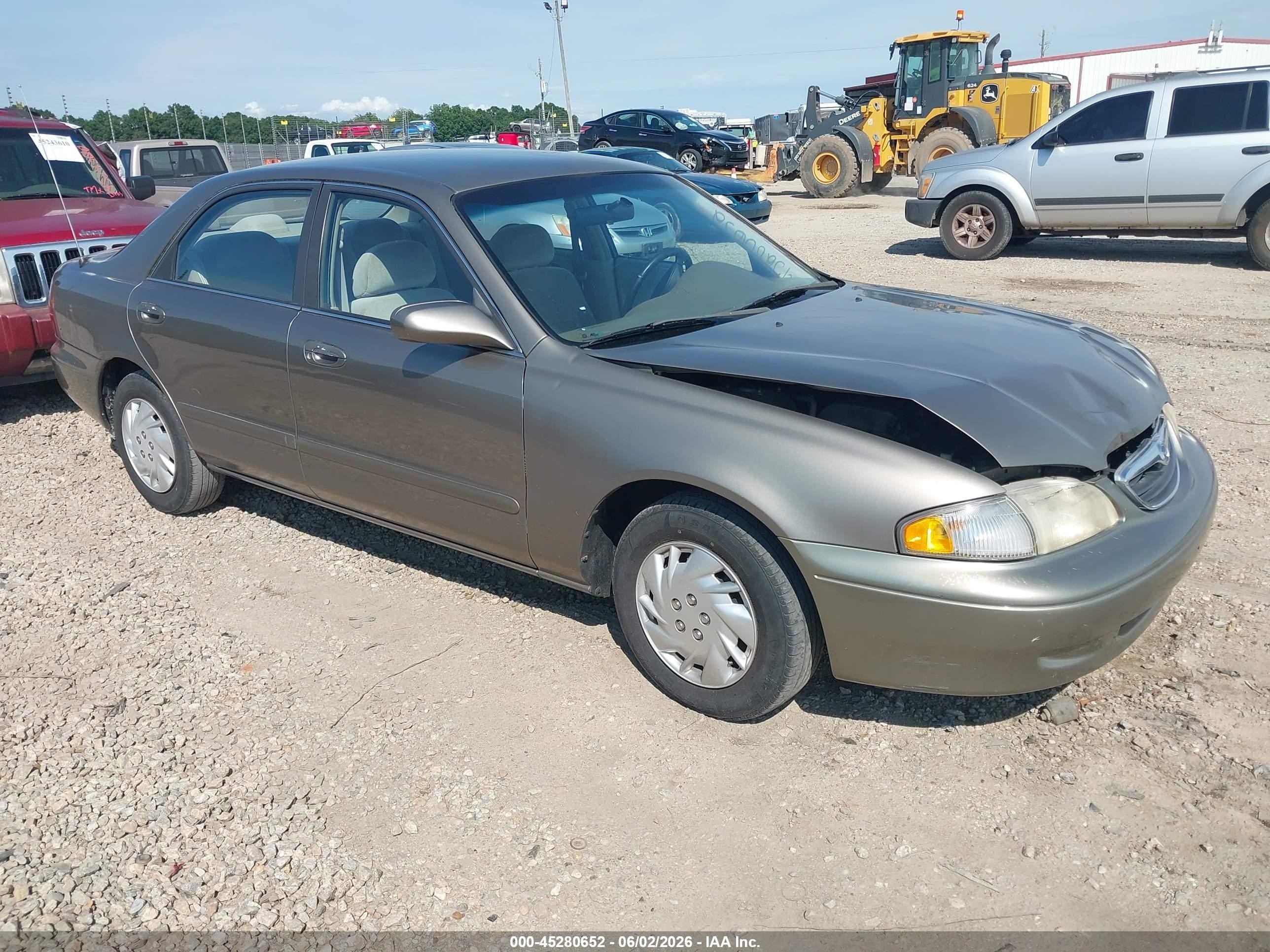 1999 Mazda 626 Es/lx Коричневый vin: 1YVGF22C7X5865541