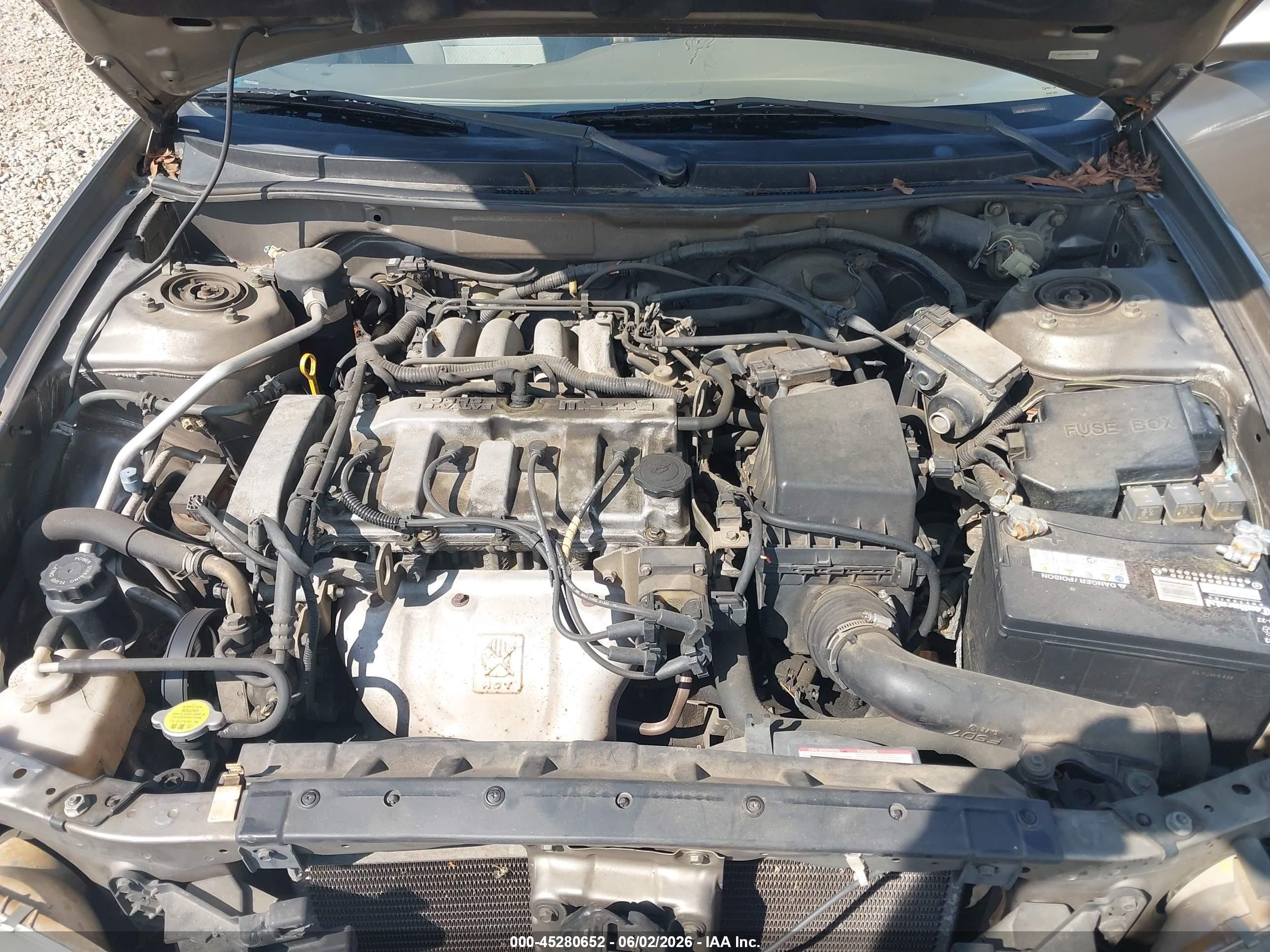 1999 Mazda 626 Es/lx Brown vin: 1YVGF22C7X5865541