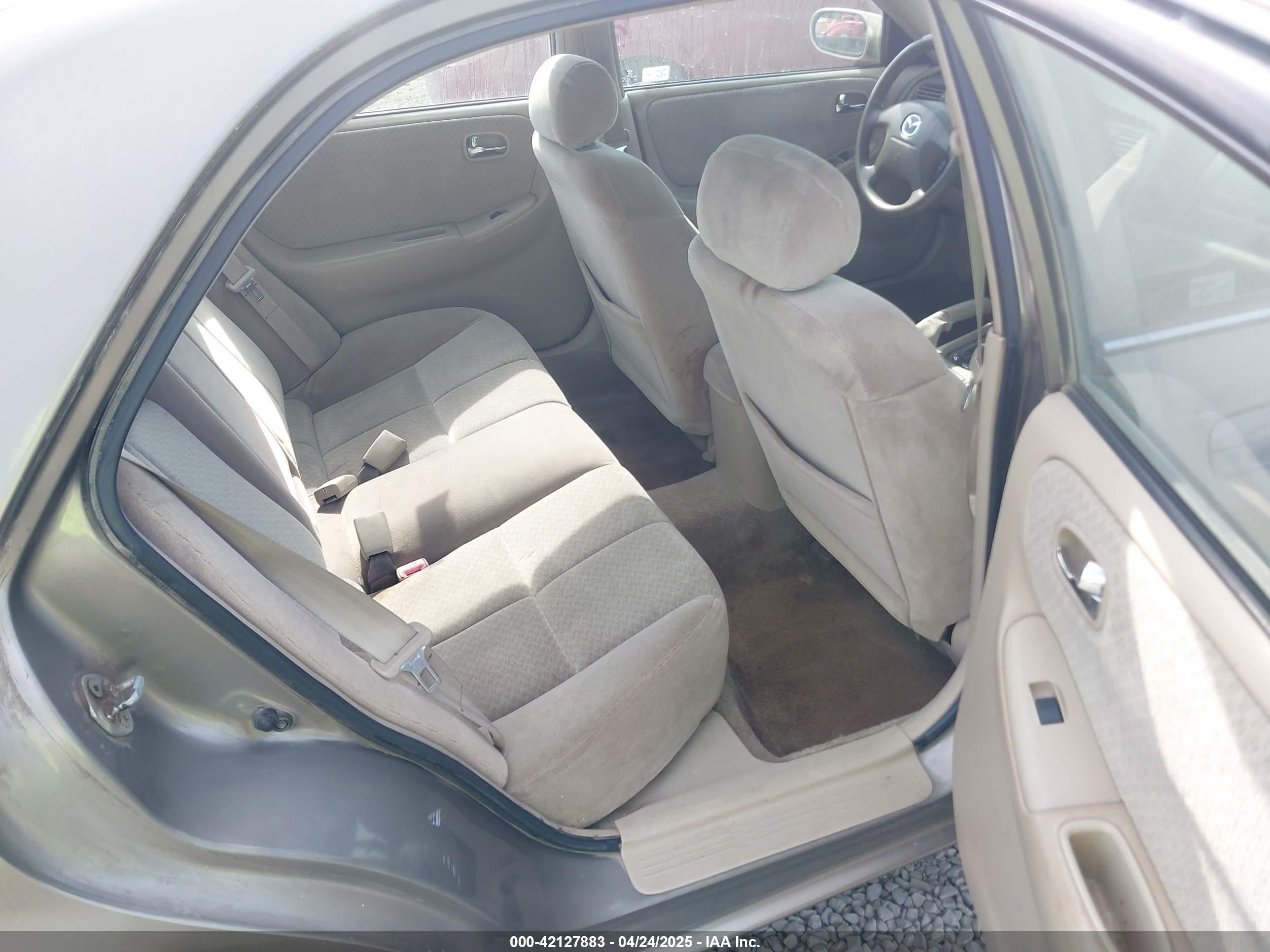 2001 Mazda 626 Es/lx Brown vin: 1YVGF22C815203829
