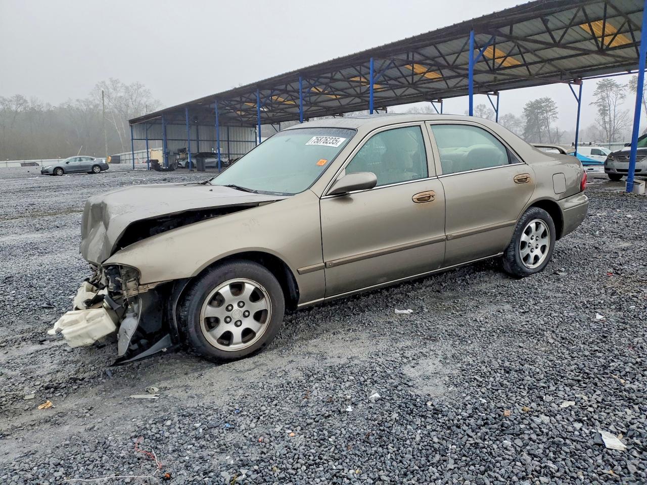 2001 Mazda 626 Es Tan vin: 1YVGF22C815237138