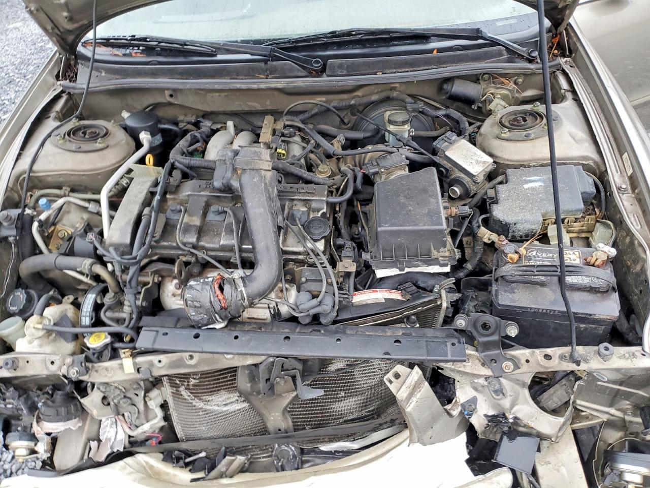 2001 Mazda 626 Es Tan vin: 1YVGF22C815237138
