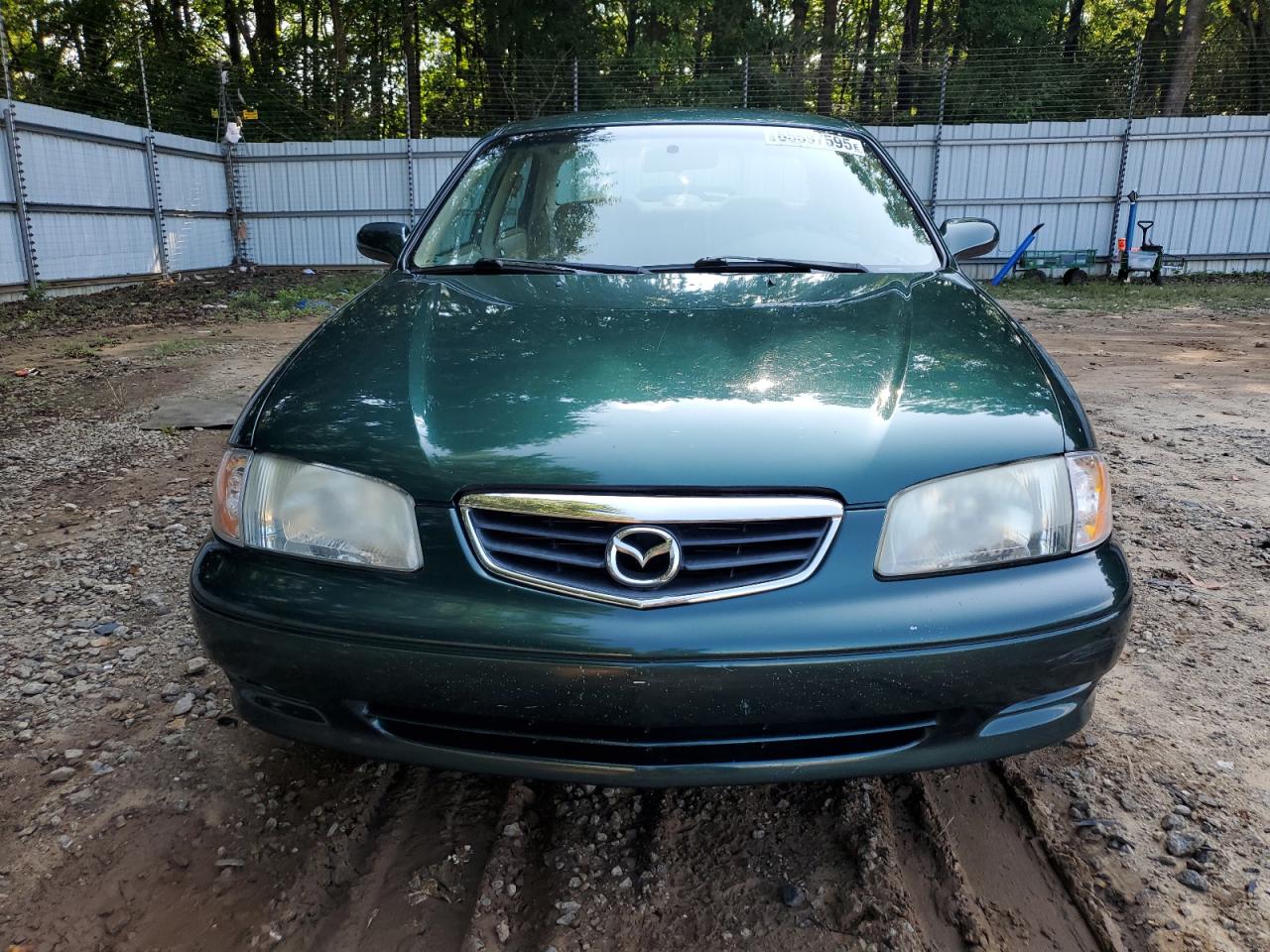 2001 Mazda 626 Es   Green vin: 1YVGF22C915244048