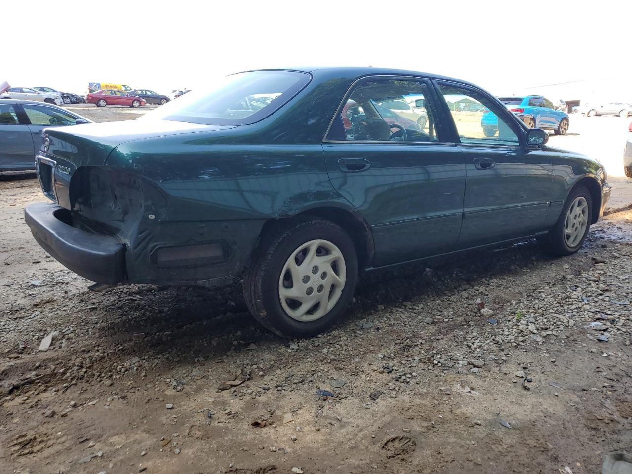 2001 Mazda 626 Es   Green vin: 1YVGF22C915244048