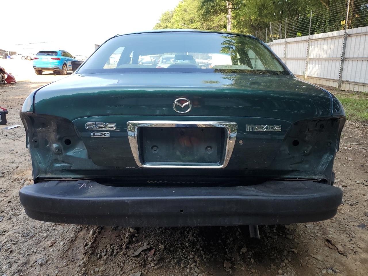 2001 Mazda 626 Es   Green vin: 1YVGF22C915244048