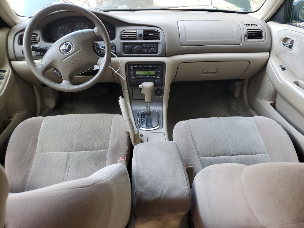 2001 Mazda 626 Es   Green vin: 1YVGF22C915244048