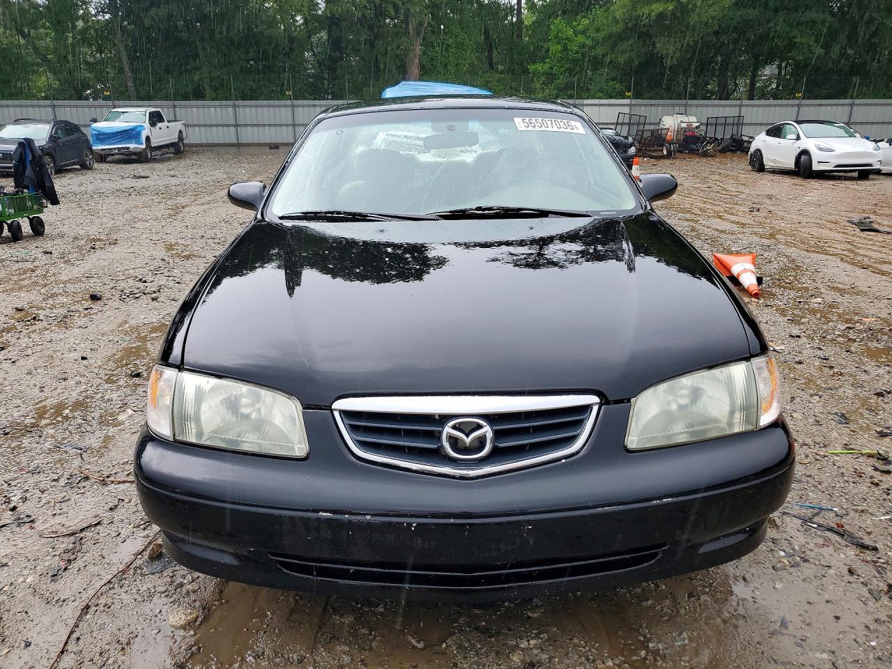 2000 Mazda 626 Es Black vin: 1YVGF22C9Y5130870