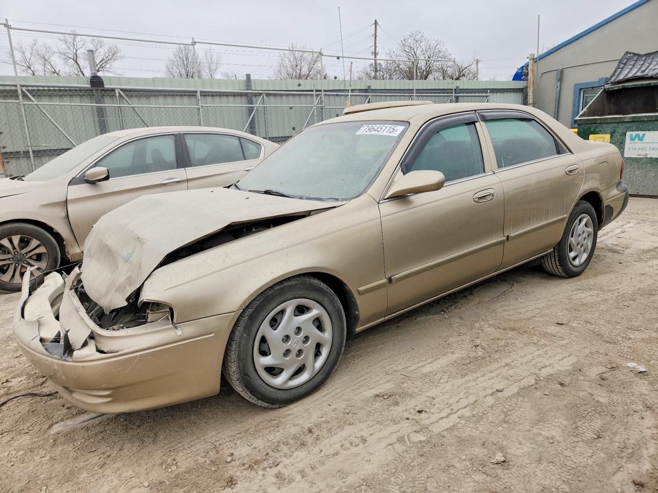 2001 Mazda 626 Es Gold vin: 1YVGF22CX15214105