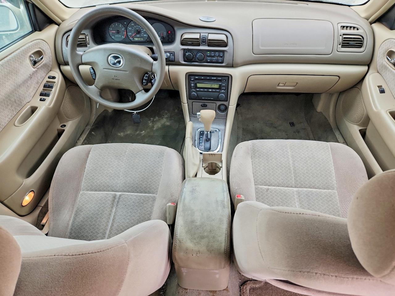2001 Mazda 626 Es Gold vin: 1YVGF22CX15214105