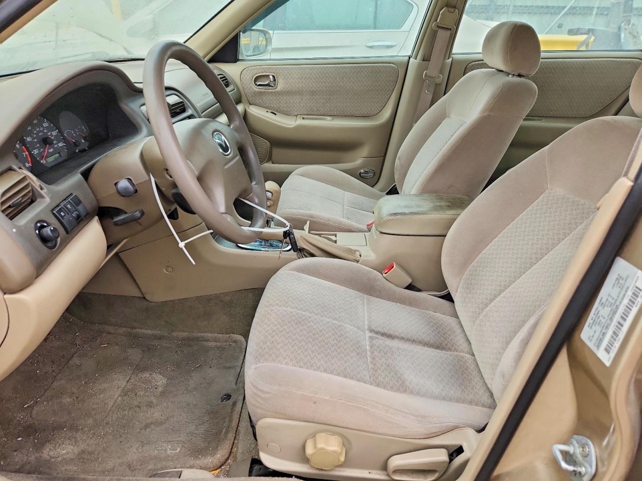 2001 Mazda 626 Es Gold vin: 1YVGF22CX15214105