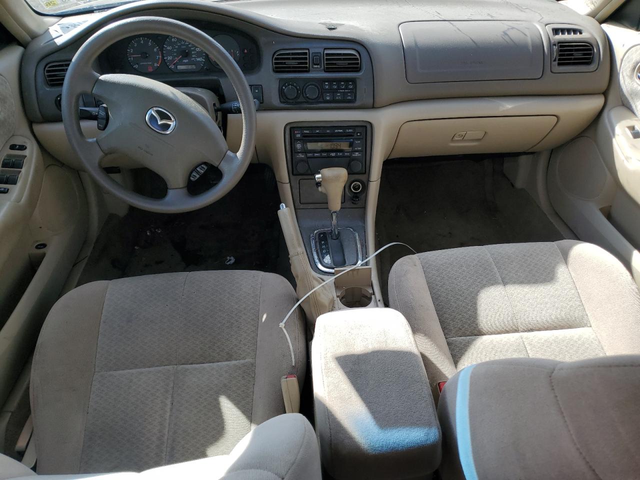2001 Mazda 626 Es Tan vin: 1YVGF22CX15216386