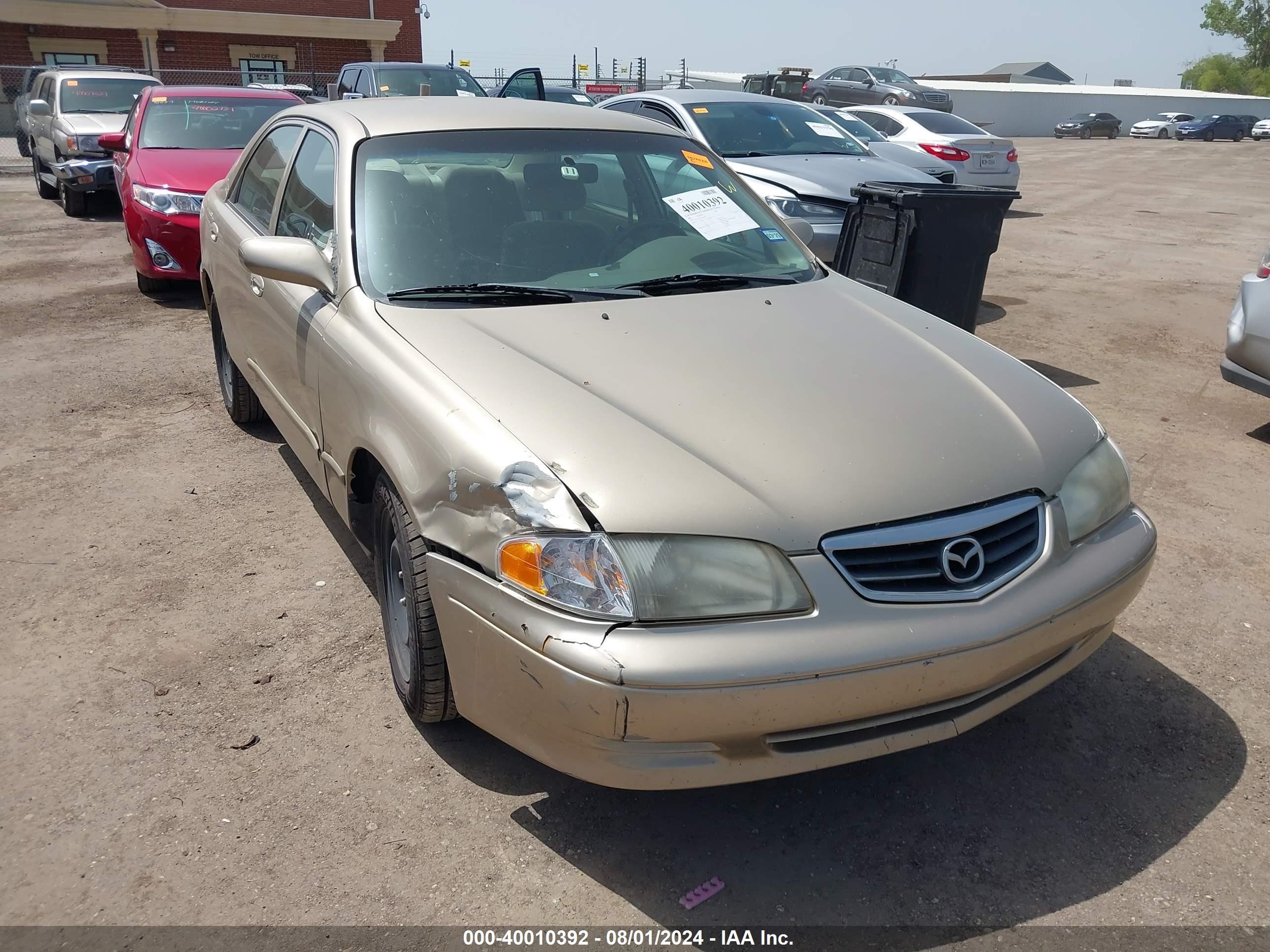 Price & History 2001 Mazda 626 Es/lx 2.0l I-4 Dohc, 125hp vin