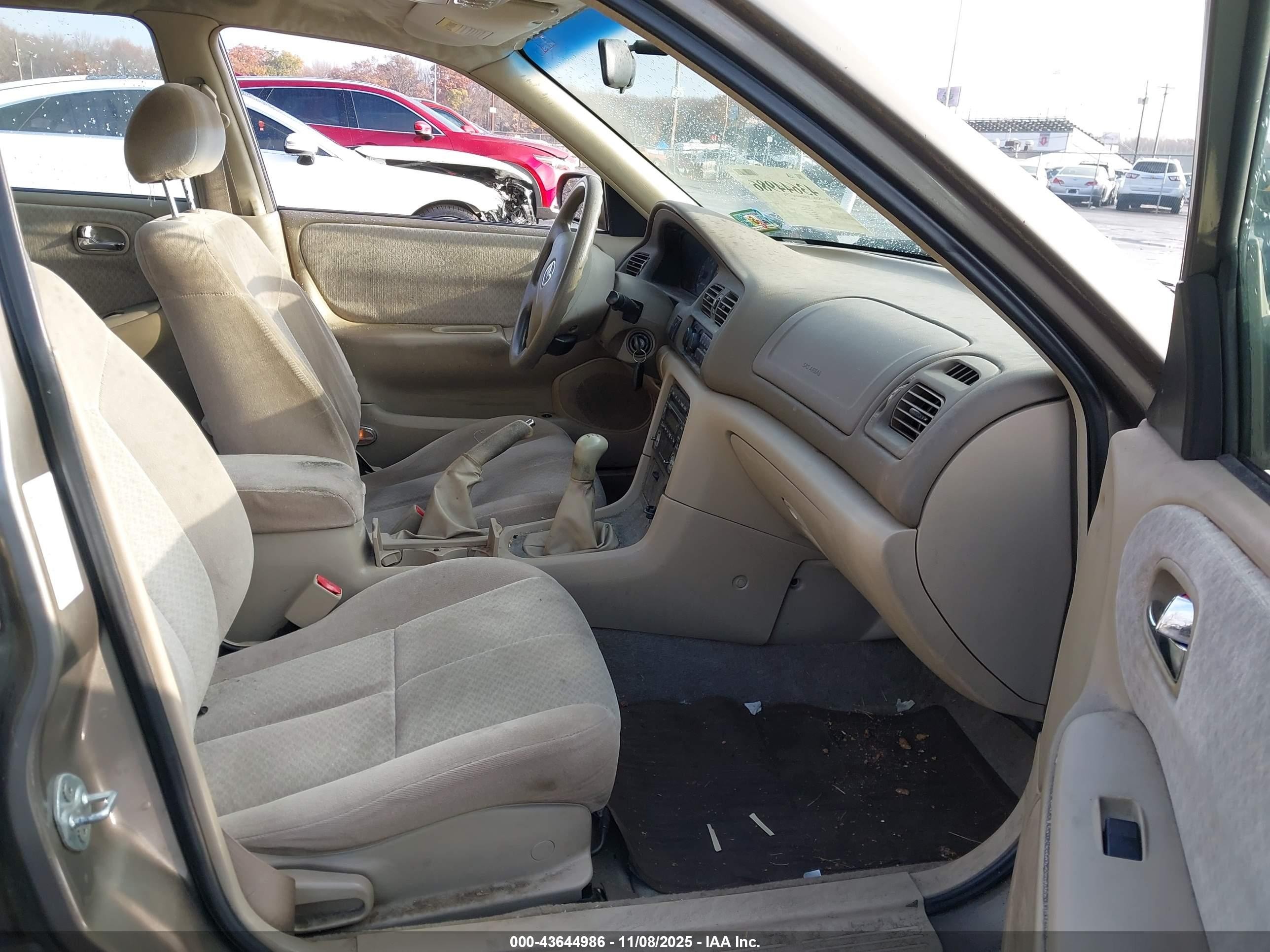 2001 Mazda 626 Es V6/lx V6 Dark Brown vin: 1YVGF22D015203266