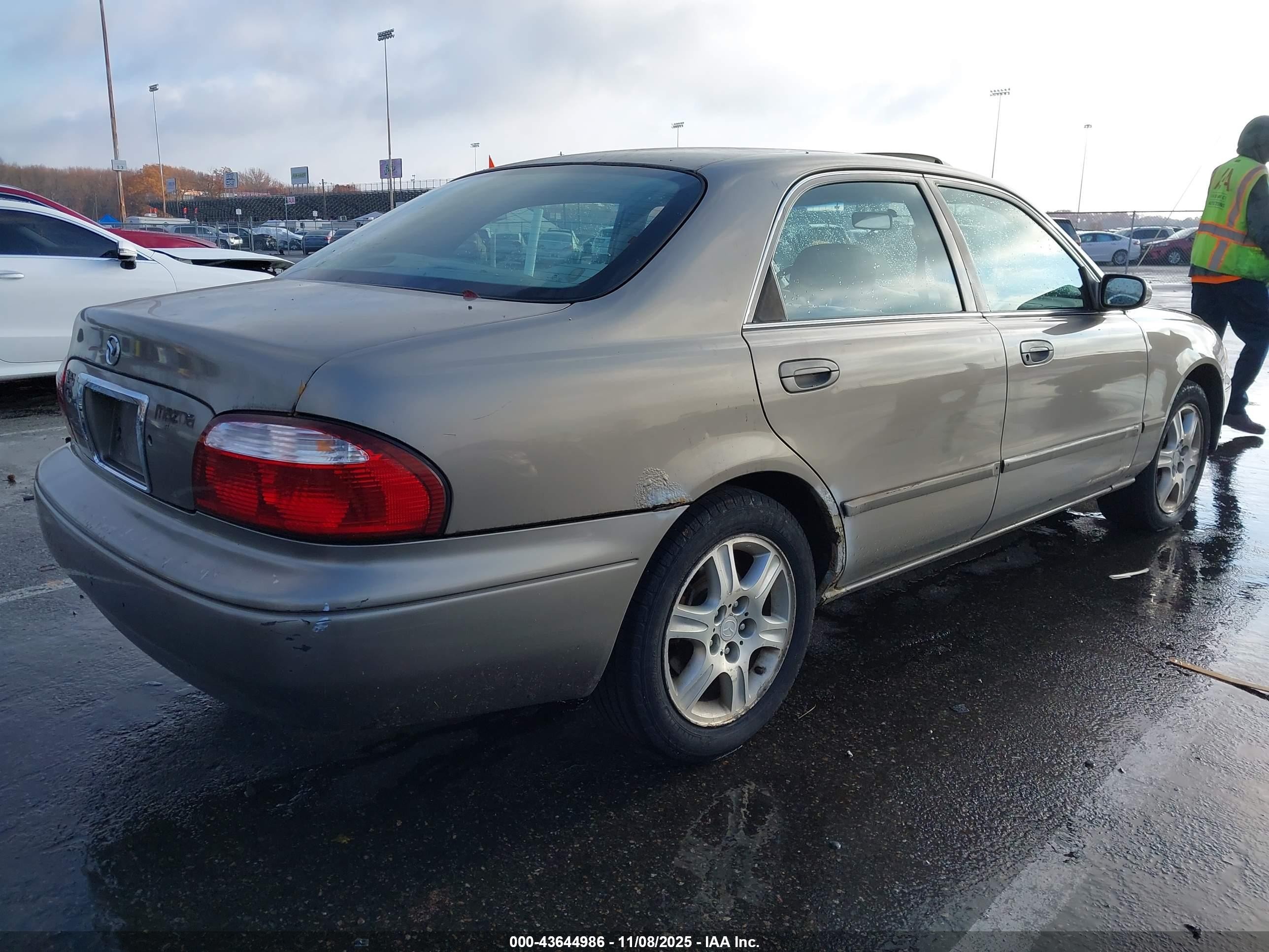 2001 Mazda 626 Es V6/lx V6 Dark Brown vin: 1YVGF22D015203266