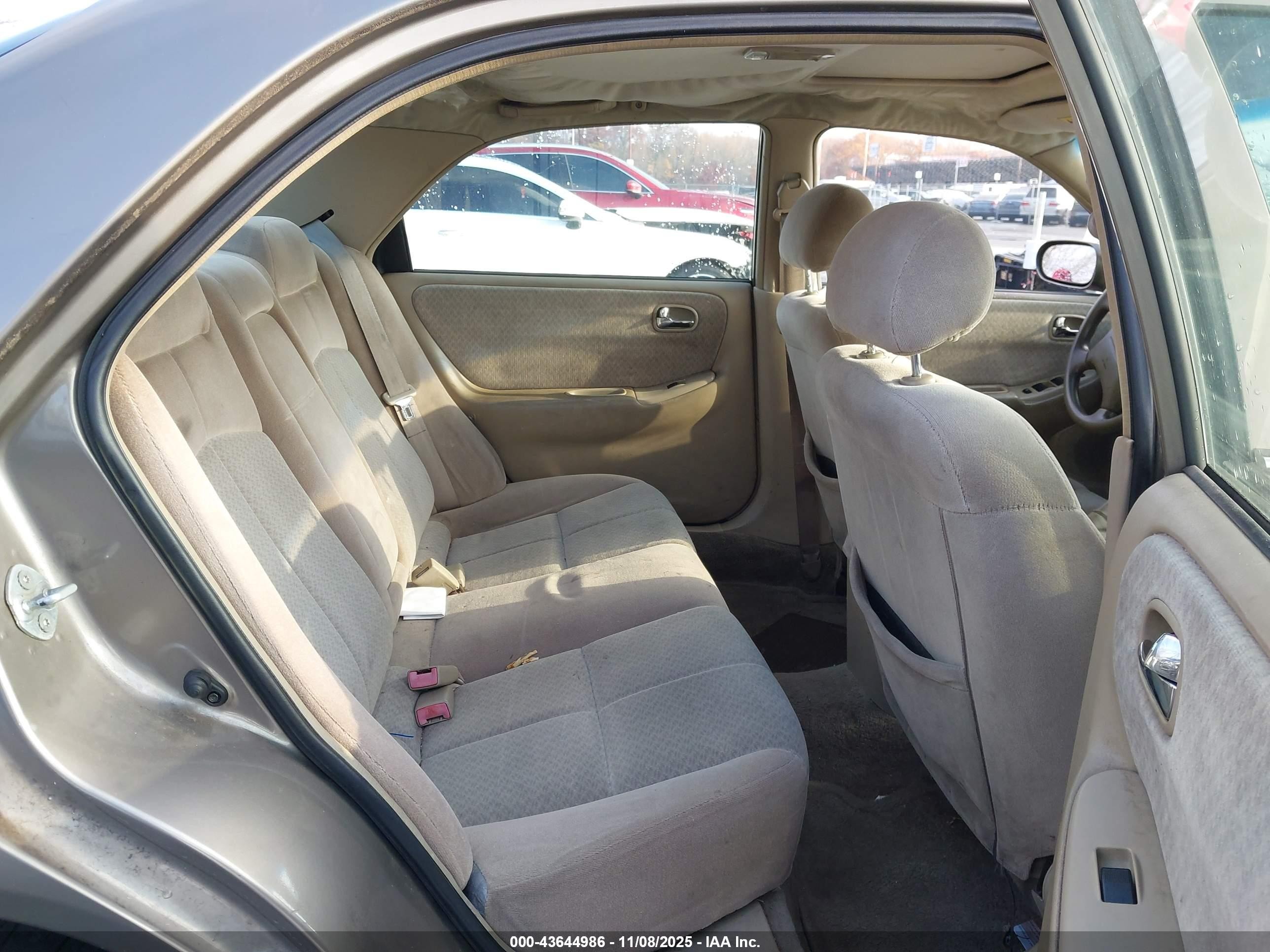 2001 Mazda 626 Es V6/lx V6 Dark Brown vin: 1YVGF22D015203266