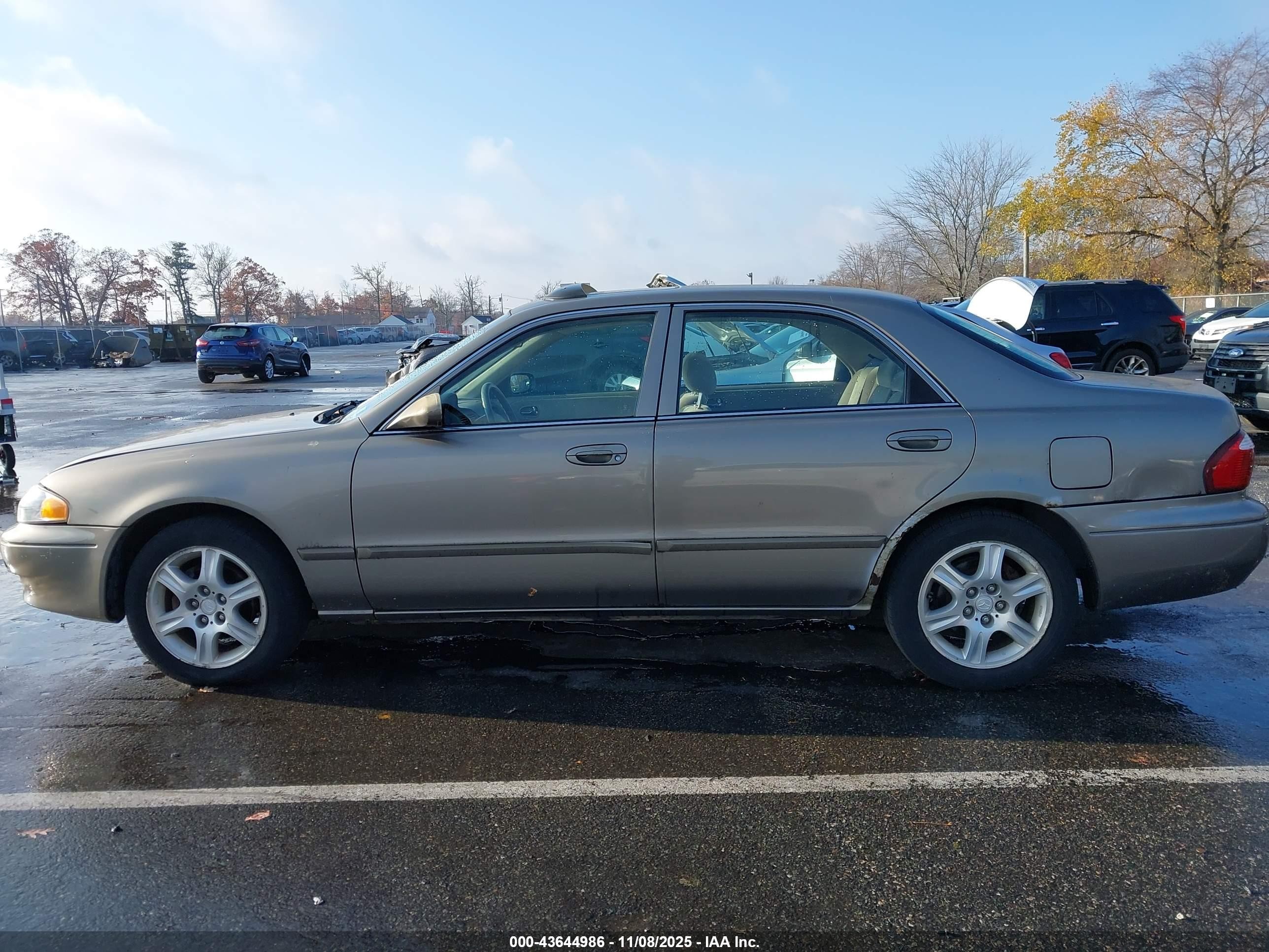 2001 Mazda 626 Es V6/lx V6 Dark Brown vin: 1YVGF22D015203266
