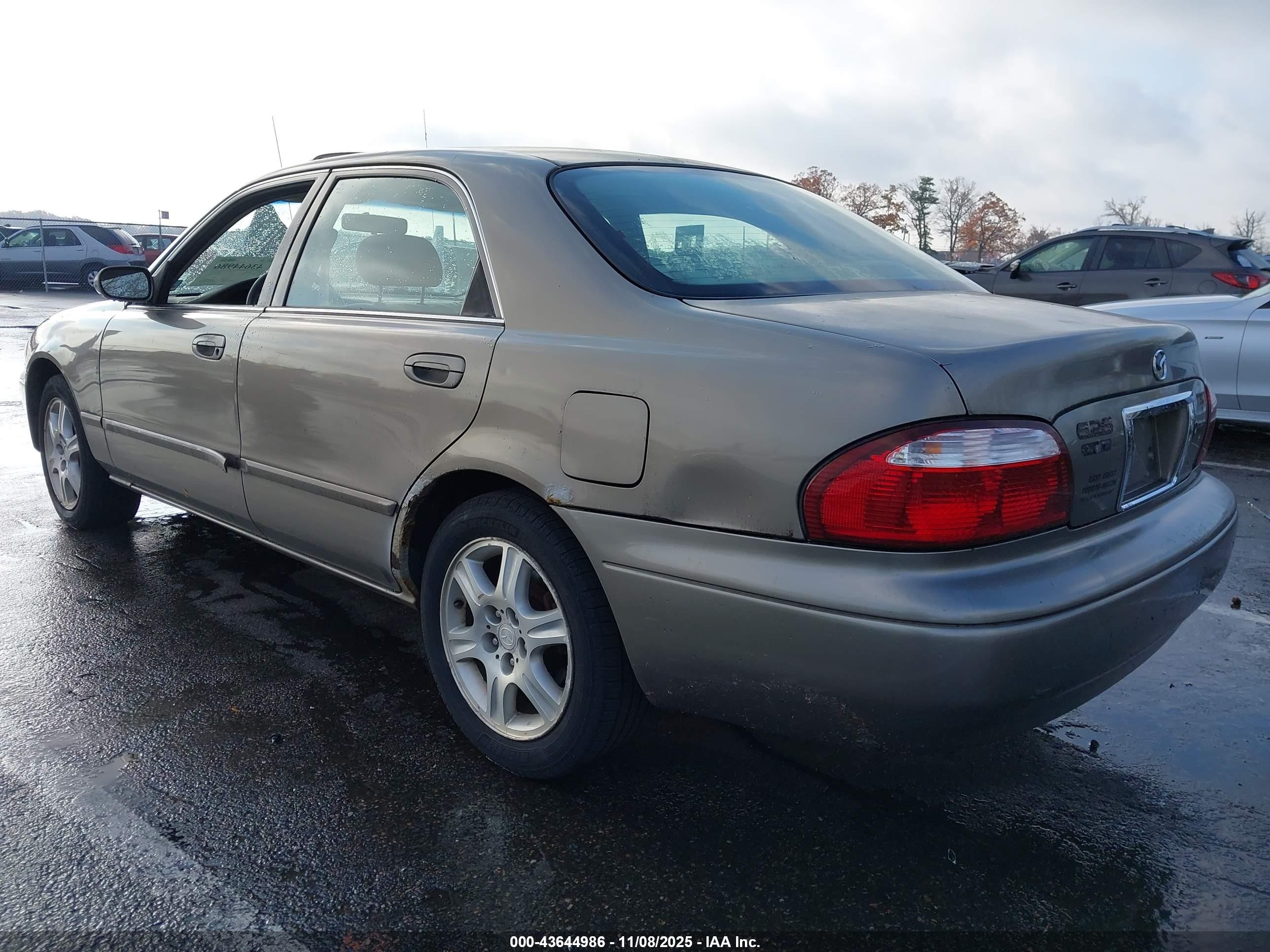 2001 Mazda 626 Es V6/lx V6 Dark Brown vin: 1YVGF22D015203266