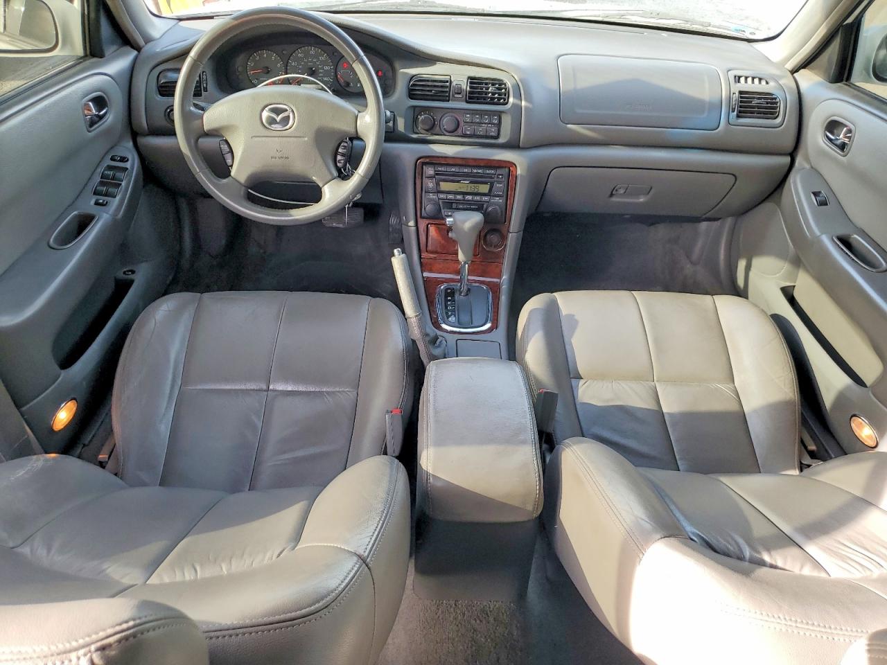 2001 Mazda 626 Es White vin: 1YVGF22D115204572