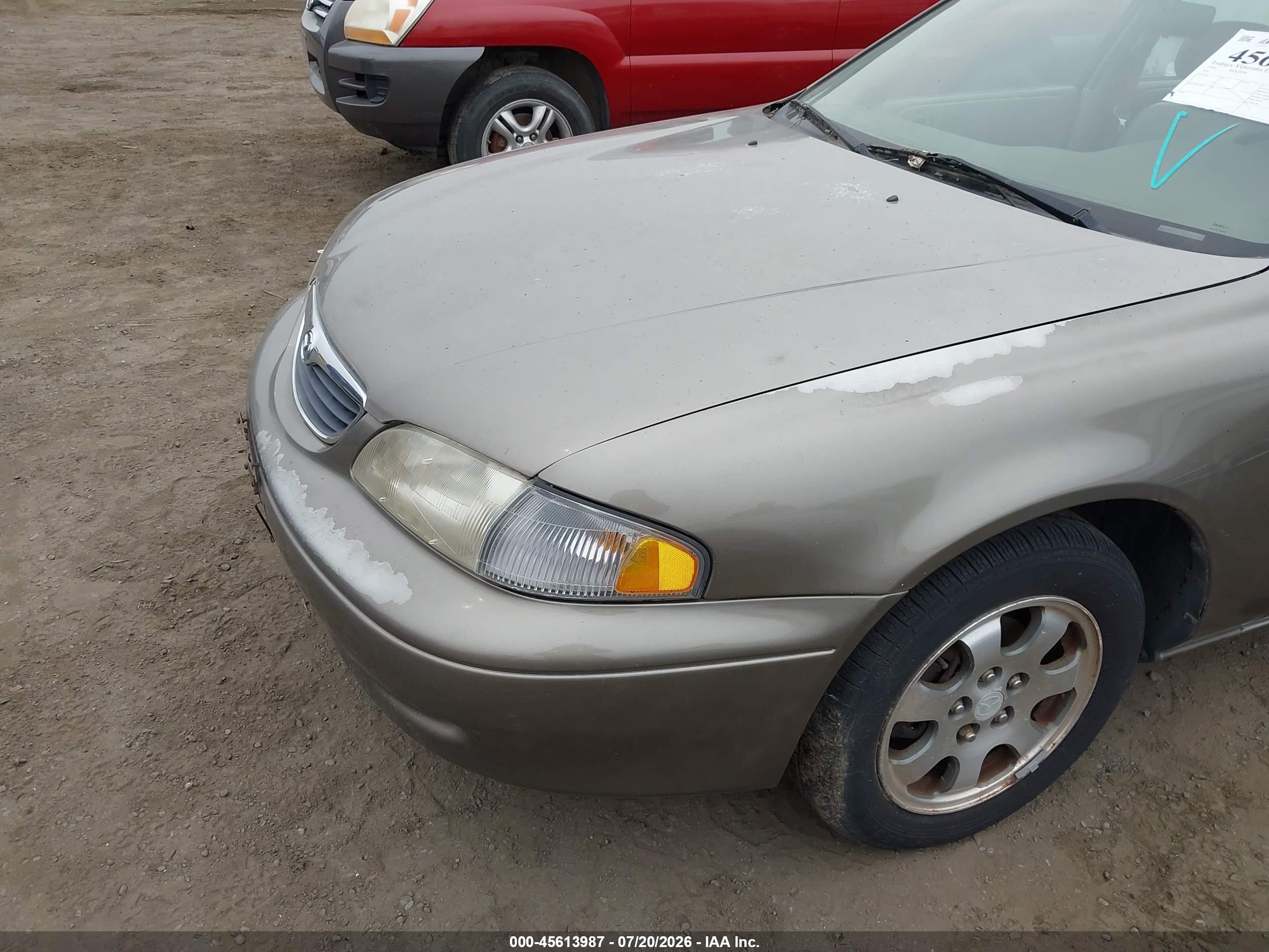 1998 Mazda 626 Es V6/lx V6 Brown vin: 1YVGF22D3W5759904