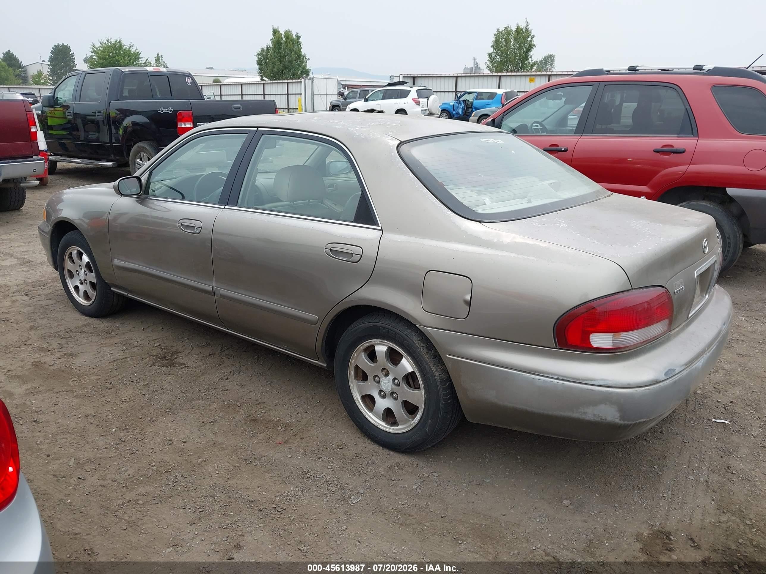 1998 Mazda 626 Es V6/lx V6 Brown vin: 1YVGF22D3W5759904