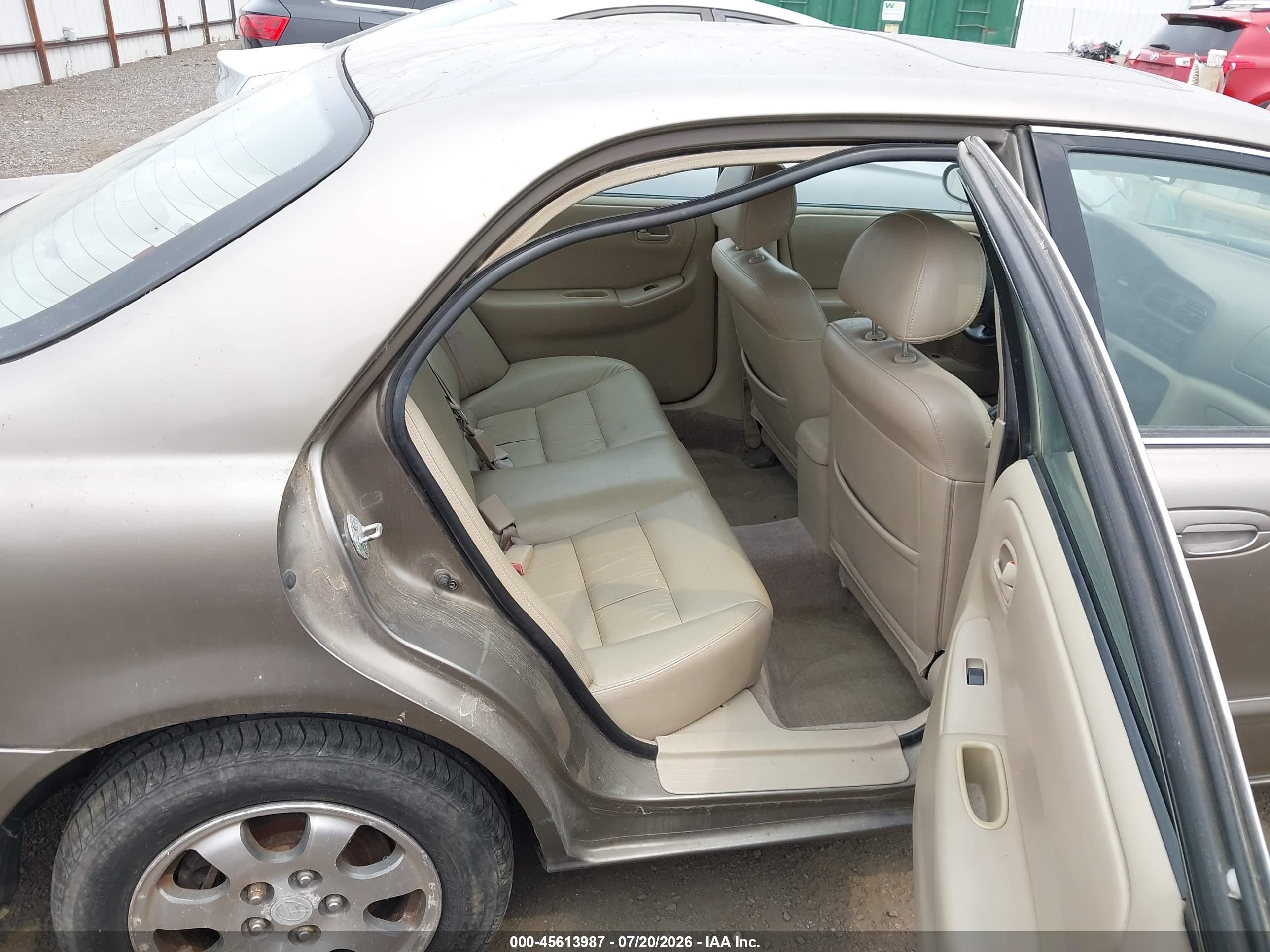 1998 Mazda 626 Es V6/lx V6 Brown vin: 1YVGF22D3W5759904