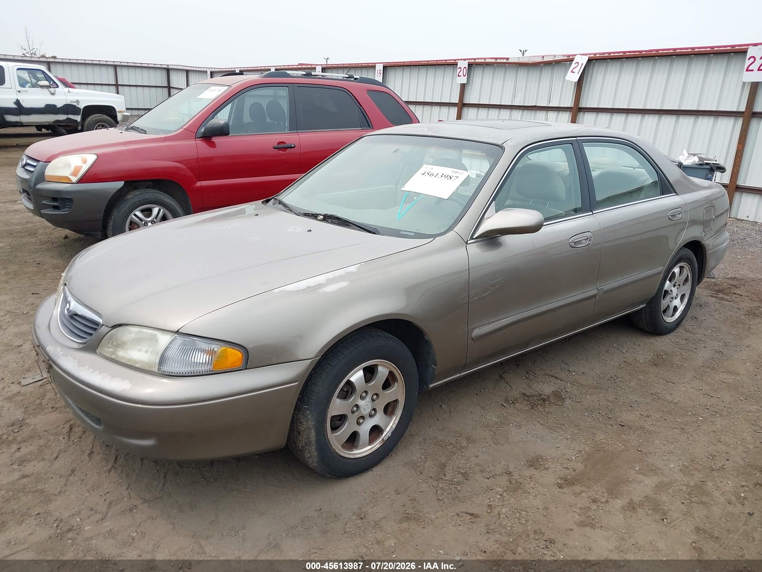 1998 Mazda 626 Es V6/lx V6 Brown vin: 1YVGF22D3W5759904