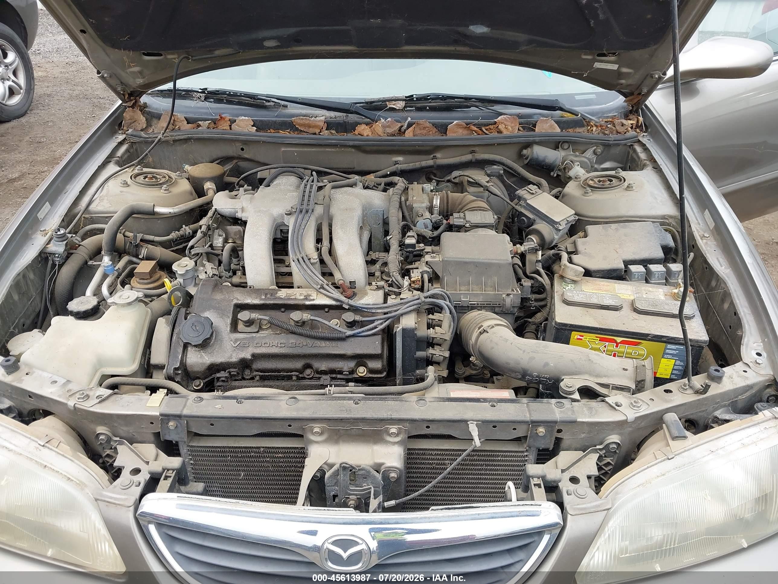 1998 Mazda 626 Es V6/lx V6 Brown vin: 1YVGF22D3W5759904