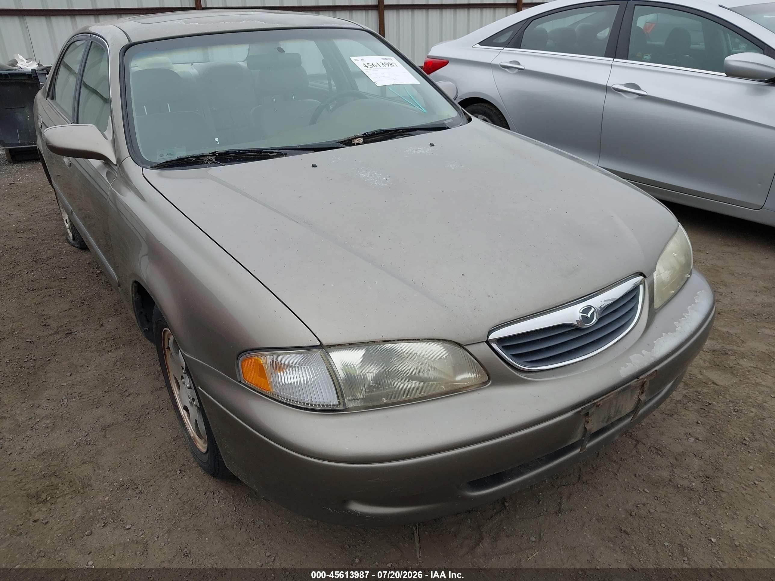 1998 Mazda 626 Es V6/lx V6 Brown vin: 1YVGF22D3W5759904